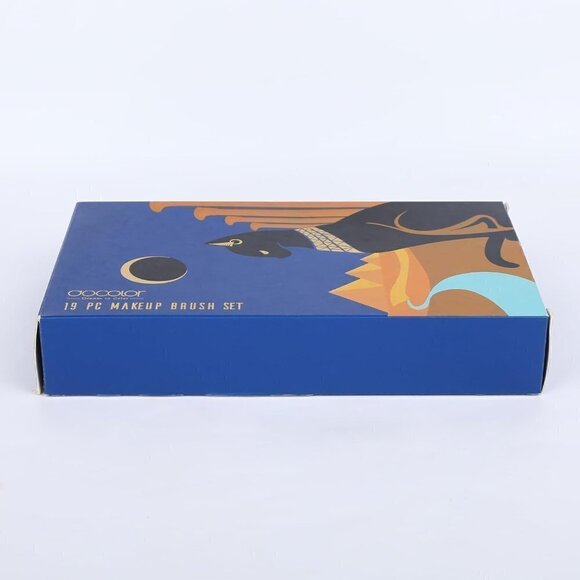 Docolor Makeup Brushes 19Pcs  Makeup Brush Set Premium Gift Synthetic Make Up - Picture 11 of 16